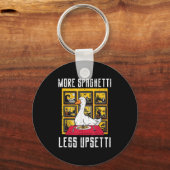 Porte-clés Oie Plus Spaghetti Moins Etti Drôle Animal Hommes (Recto)