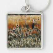 Porte-clés Oies et Canards Errent Art (Devant)