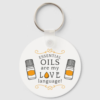 Porte-clés Oils Are My Love Language Key Chain Gold/Yellow