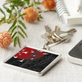 Porte-clés oiseau à silhouette (Côté)