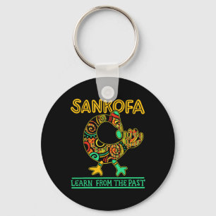 Porte-clés Oiseau africain Sankofa Mois de l'histoire des Noi