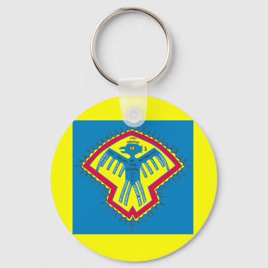 Porte-clés Oiseau amérindien (Recto)