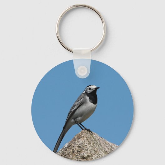 Porte-clés Oiseau blanc (Recto)