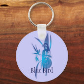 Porte-clés Oiseau bleu (Recto)