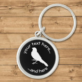 Porte-clés Oiseau canarien permanent