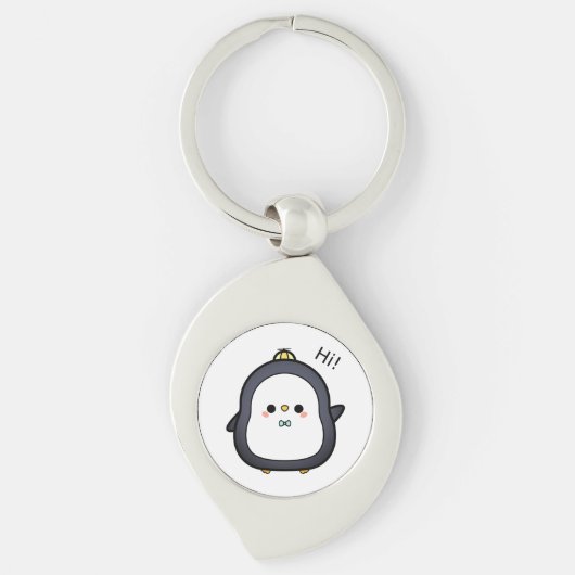 Porte-clés Oiseau, Caractère, Pingouin (Devant)