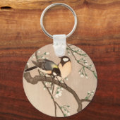 Porte-clés Oiseau chevalier asiatique japonais (Recto)