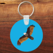Porte-clés Oiseau d'aigle volant (Verso)