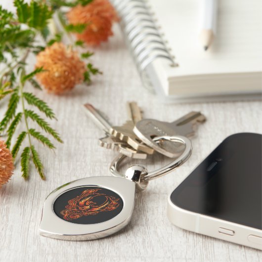 Porte-clés Oiseau De Feu (Côté )