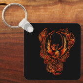 Porte-clés Oiseau De Feu (Recto)