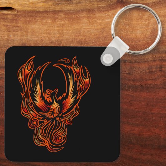 Porte-clés Oiseau De Feu (Verso)