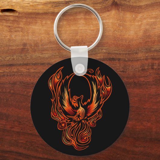 Porte-clés Oiseau De Feu (Verso)