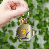 Porte-clés Oiseau de fleur de paradis (Main)