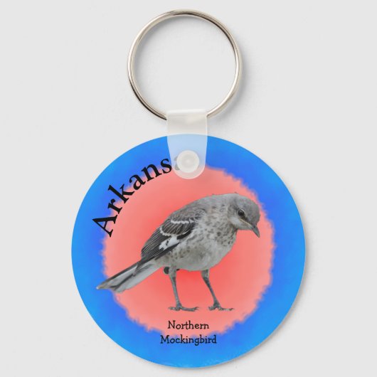 Porte-clés Oiseau de l'Arkansas (Recto)