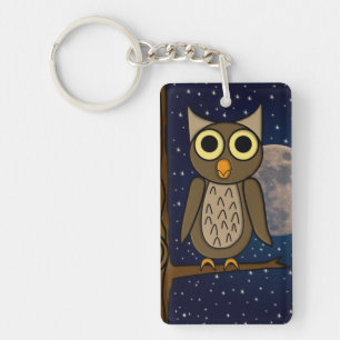 Porte-clés Oiseau de nuit