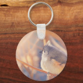 Porte-clés Oiseau de souris tourbé adorable (Recto)