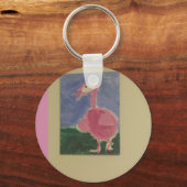 Porte-clés Oiseau design (Recto)