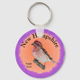 Porte-clés Oiseau d'État du New Hampshire