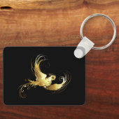 Porte-clés Oiseau d'or sur Arrière - plan noir (Recto)