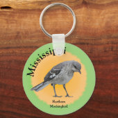Porte-clés Oiseau du Mississippi (Recto)