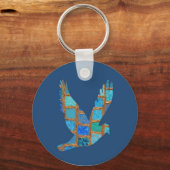 Porte-clés Oiseau en vol (Recto)