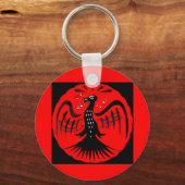 Porte-clés oiseau fantastique (Recto)
