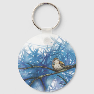 Porte-clés oiseau guerrier