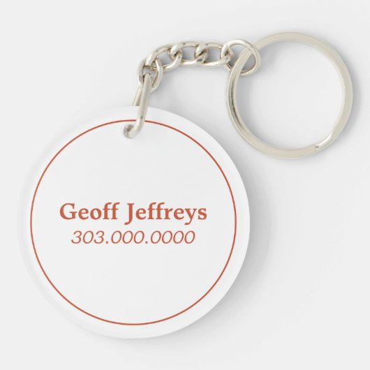 Porte-clés Oiseau Phoenix Bleu Orange Fiery (Dos)