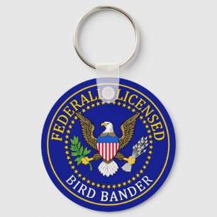 Porte-clés Oiseau Sceau Bander