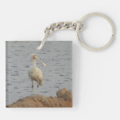 Porte-clés Oiseau spatule (Dos)