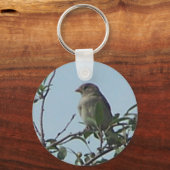 Porte-clés Oiseau sur la branche (Recto)