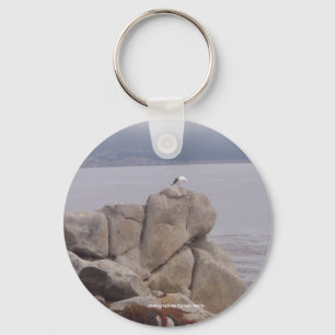 Porte-clés Oiseau sur un Porte - clé de rocher