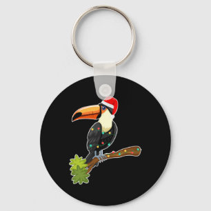 Porte-clés Oiseau Tropical Eté Hawaïen Toucan Noël En
