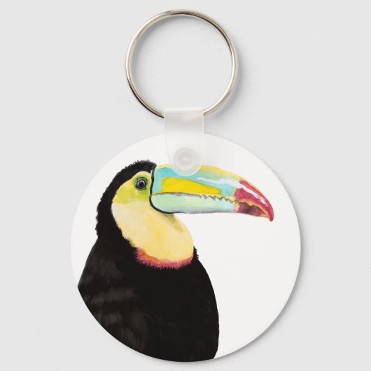 Porte-clés Oiseau tropical Toucan (Recto)