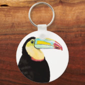 Porte-clés Oiseau tropical Toucan (Recto)