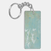 Porte-clés Oiseaux blancs à travers le ciel bleu (Devant gauche)