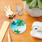 Porte-clés Oiseaux Dans Un Porte - clé D'Arbre