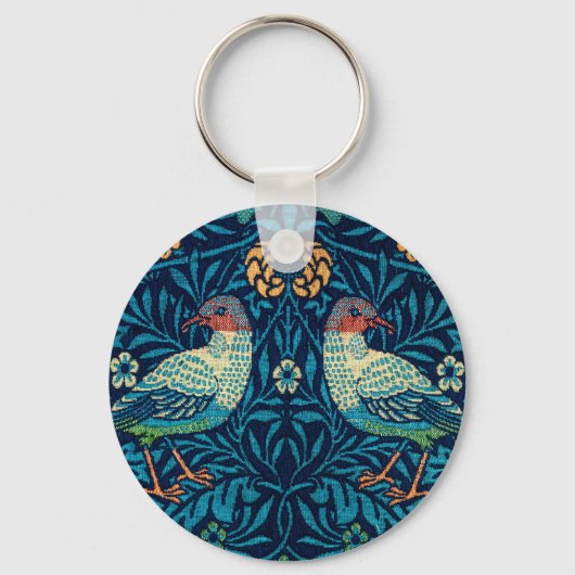 Porte-clés Oiseaux de William Morris (Recto)