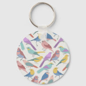 Porte-clés Oiseaux Ensemble Animaux Porte - clés (Recto)