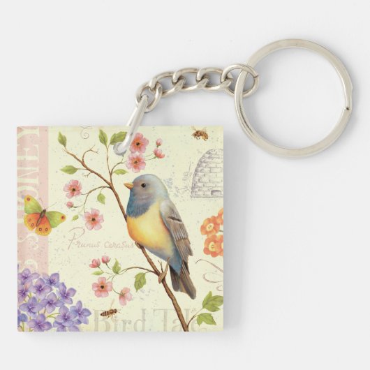 Porte-clés Oiseaux et abeilles (Dos)