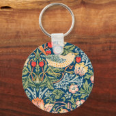 Porte-clés Oiseaux & Fleurs Wm Morris Art (Verso)