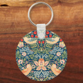 Porte-clés Oiseaux & Fleurs Wm Morris Art (Recto)