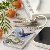 Porte-clés Oiseaux vintages (Devant droit)