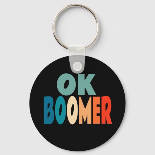 Porte-clés Ok Boomer (Recto)