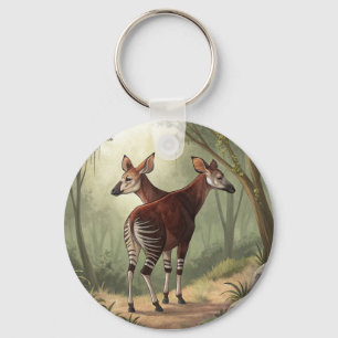 Porte-clés Okapi