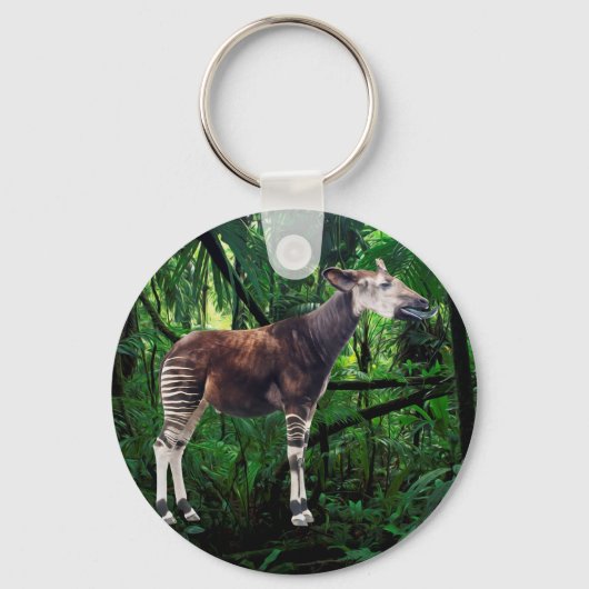 Porte-clés Okapi (Recto)