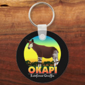 Porte-clés Okapi (Recto)