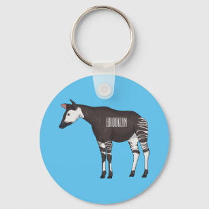 Porte-clés Okapi