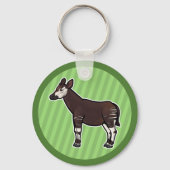 Porte-clés Okapi (Recto)