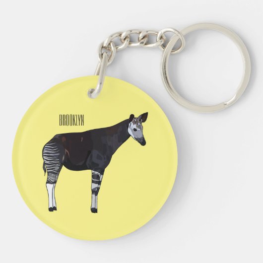 Porte-clés Okapi (Dos)